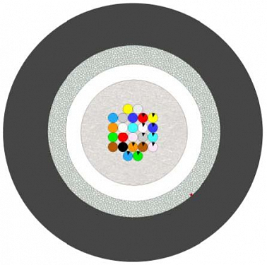 Universal Glass Yarn Armoured Unitube Cable (BT) 3100N